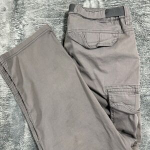 BC Clothing Convertible Cargo‎ Pants Mens M x 30 Grey